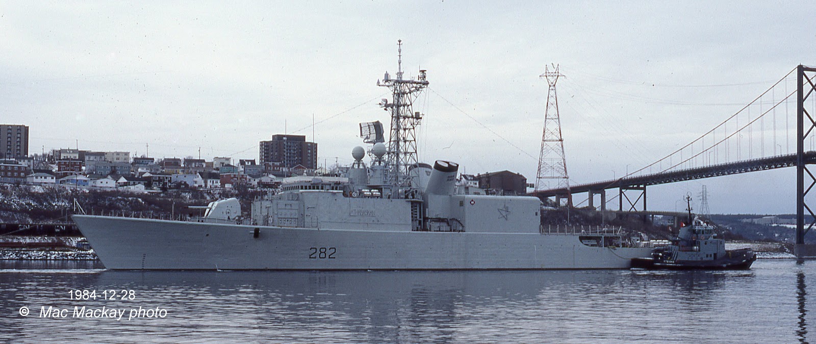Shipfax: HMCS Athabaskan tow in trouble - AMENDED