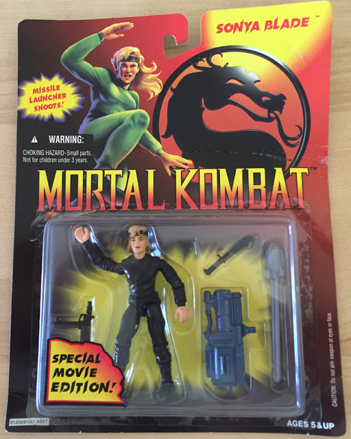 1995 Mortal Kombat Movie Edition Sonya Blade