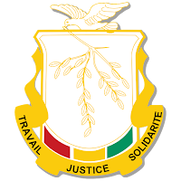 Logo Gambar Lambang Simbol Negara Guinea PNG JPG ukuran 200 px