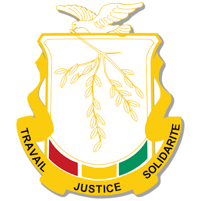 Logo Gambar Lambang Simbol Negara Guinea PNG JPG ukuran 400 px