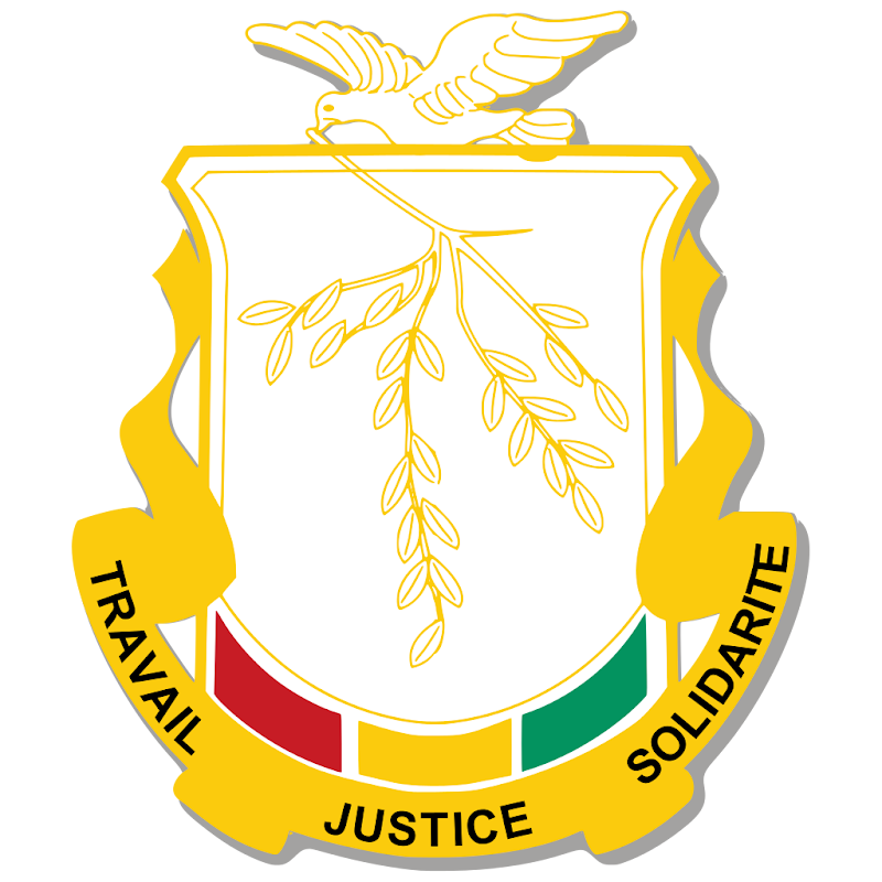 Logo Gambar Lambang Simbol Negara Guinea PNG JPG ukuran 800 px