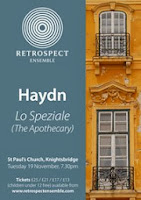 Haydn - Lo Speziale poster