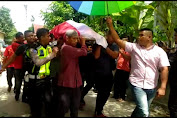 Kapolres Aceh Utara Bersama Rombongan Kebumikan Jenazah Brigadir Faisal di Kampung Halamannya
