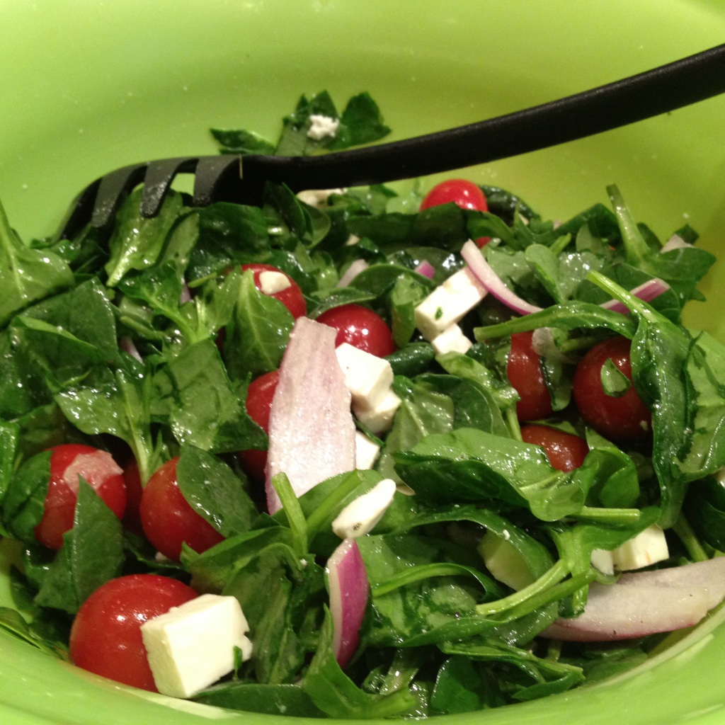 Ruthie's Kozi Kitchen: ITALIAN SPINACH SALAD