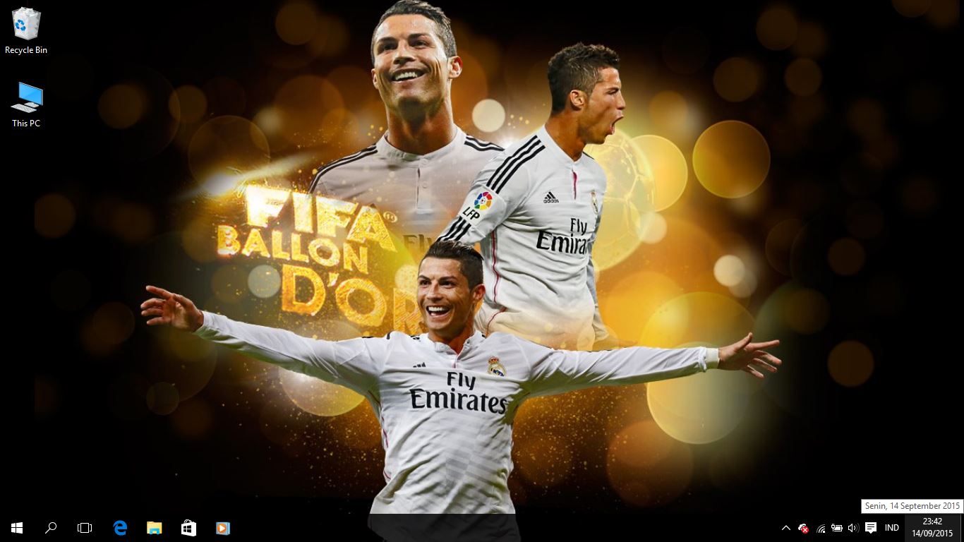 Real Madrid FC 2015 Theme for Windows 7, 8 and 10  Save 