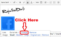 add social media buttons to gmail signature