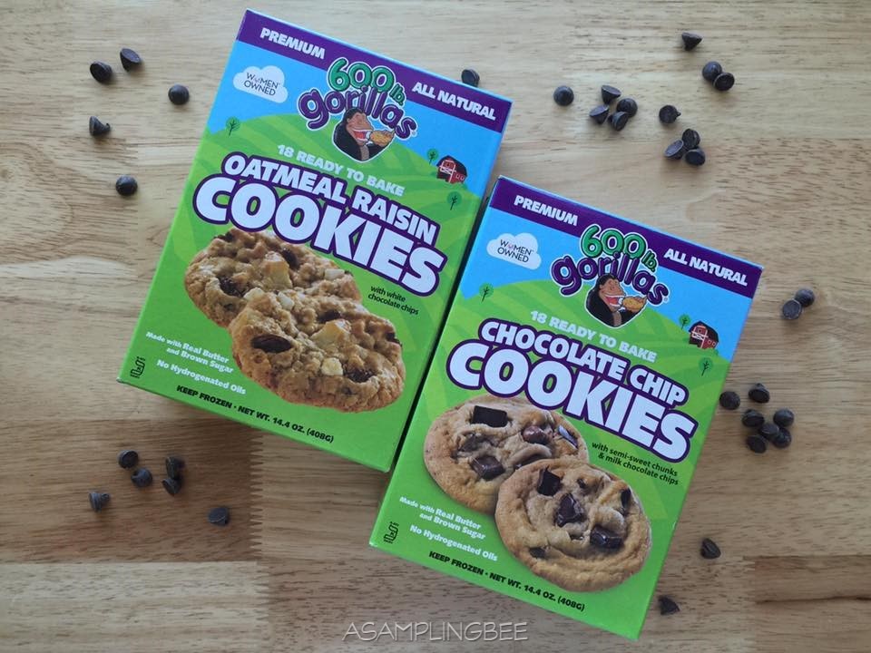 A Sampling Bee 600lb Gorillas Frozen Ready to Bake Cookie Dough Review