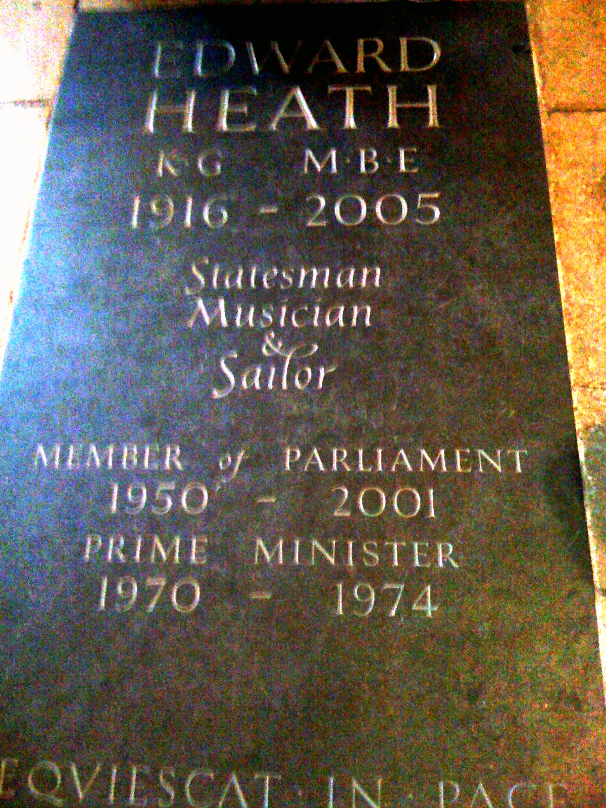 Edward Heath Grave