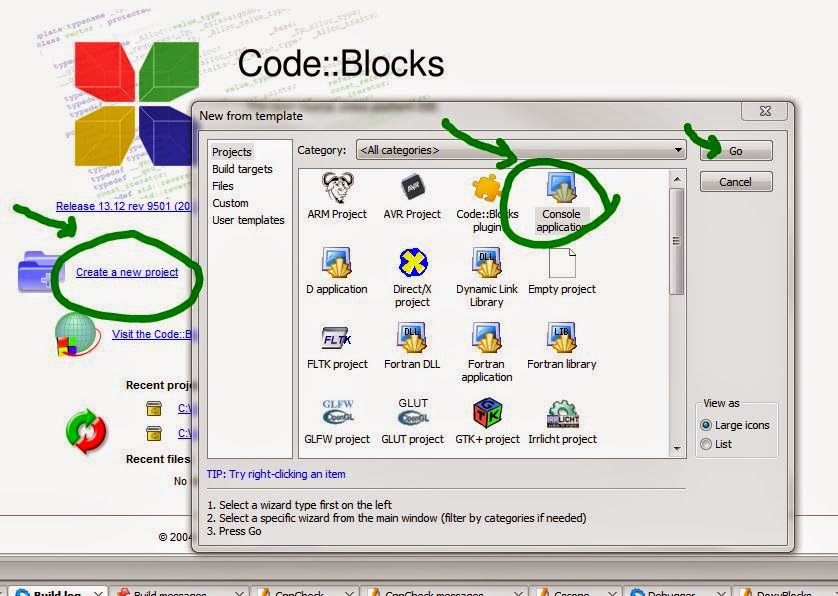 EN1201: Code::Blocks