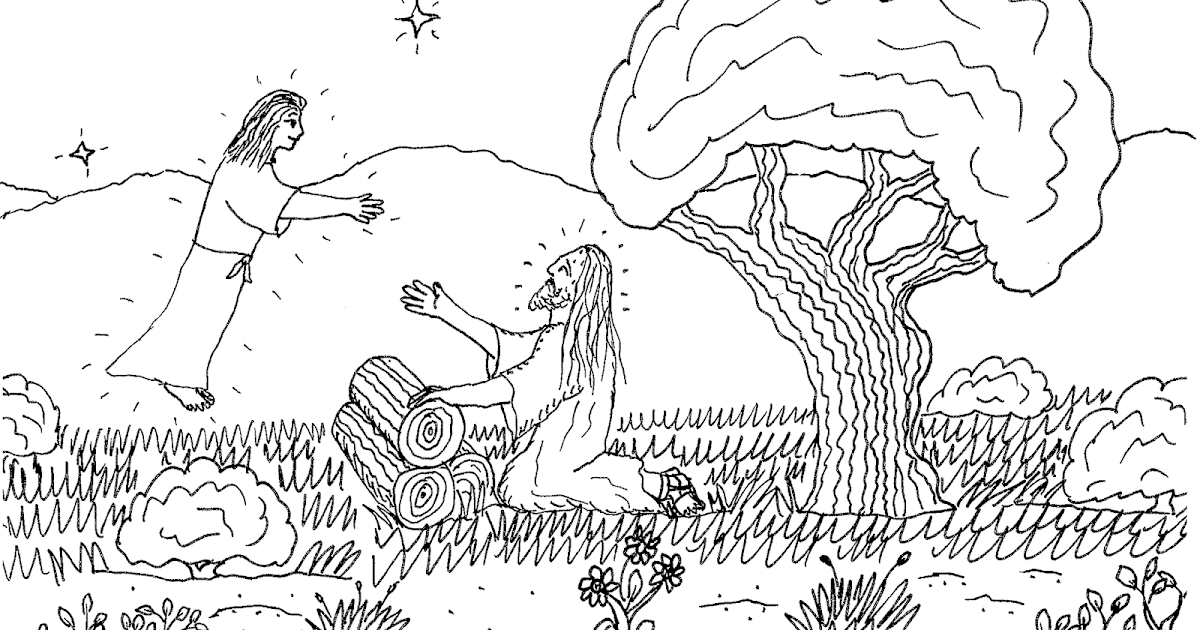 Robin's Great Coloring Pages Jesus in Garden of Gethsemane