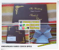  yang selanjutnya dilapisi oleh kertas undangannnya Price List Undangan Hard Cover