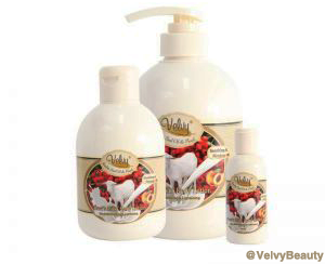 Rahasia kulit putih halus dan sehat dengan Velvy Goat’s Milk Shower Cream Rosehip Seed Oil & Peach