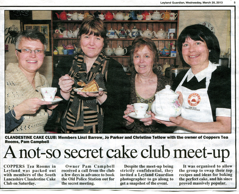 Lancashire Food CCC No 13 At Coppers Tea room, Leyland