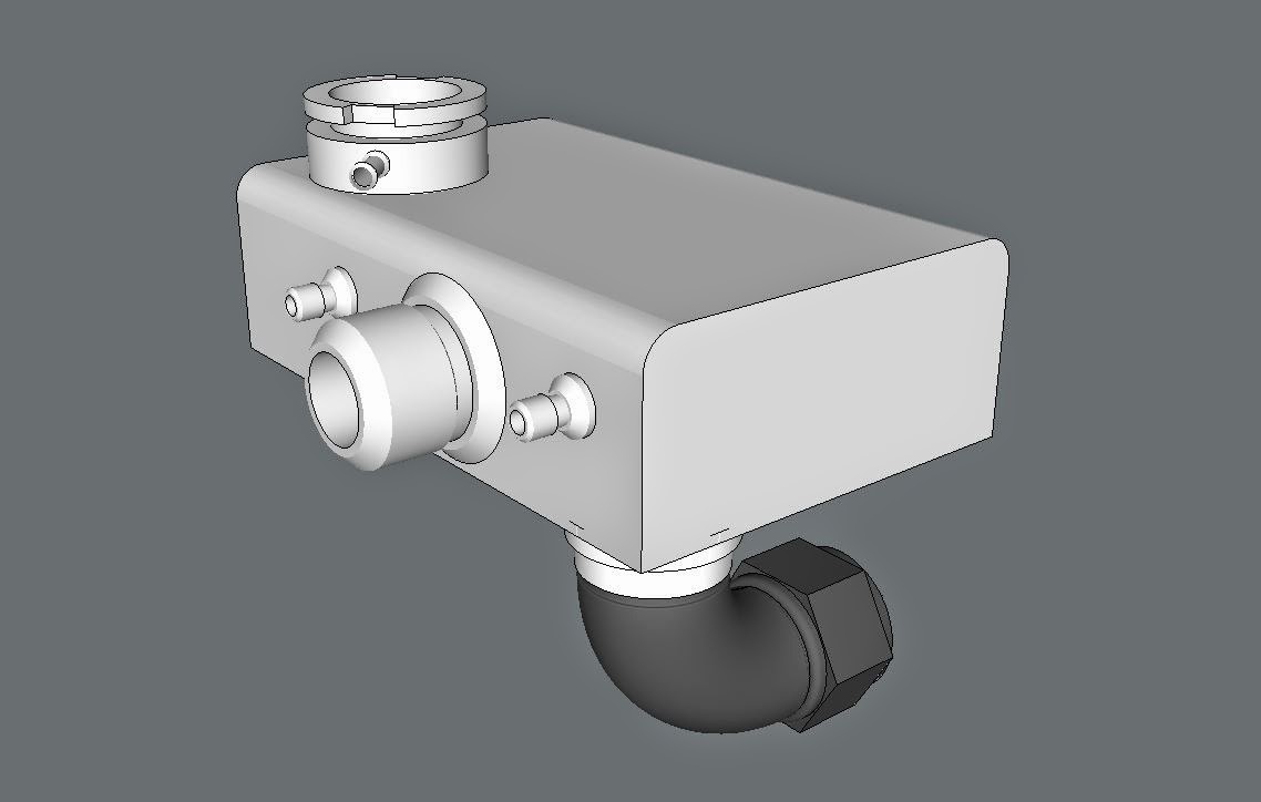 AC Cobra 427SC Replica Classic Revival CR3514 Header Tank, Coolant