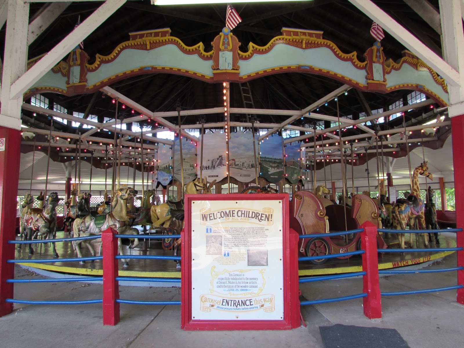 Having Fun at Conneaut Lake Park, Crawford County, PA Interesting