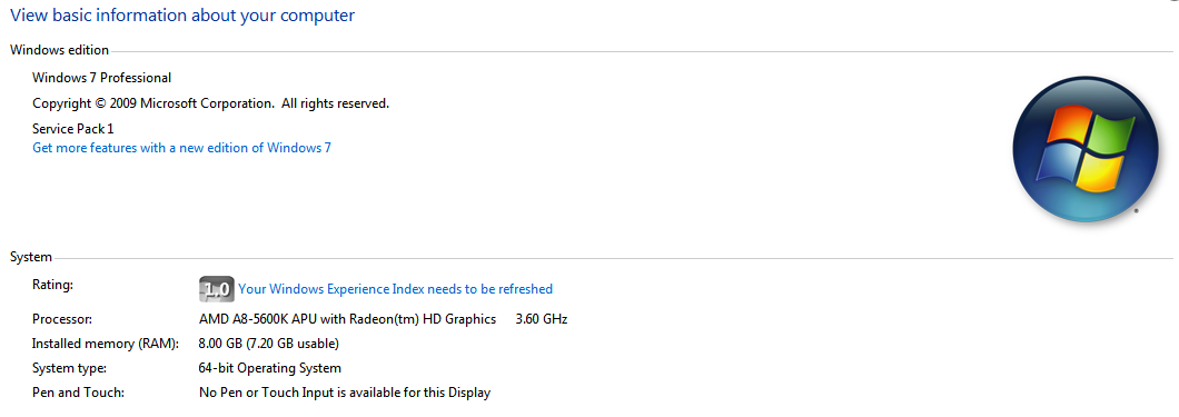 TOLONG | VGA AMD RADEON HD 7560 BIKIN WINDOWS 7 Restart berulang | KASKUS