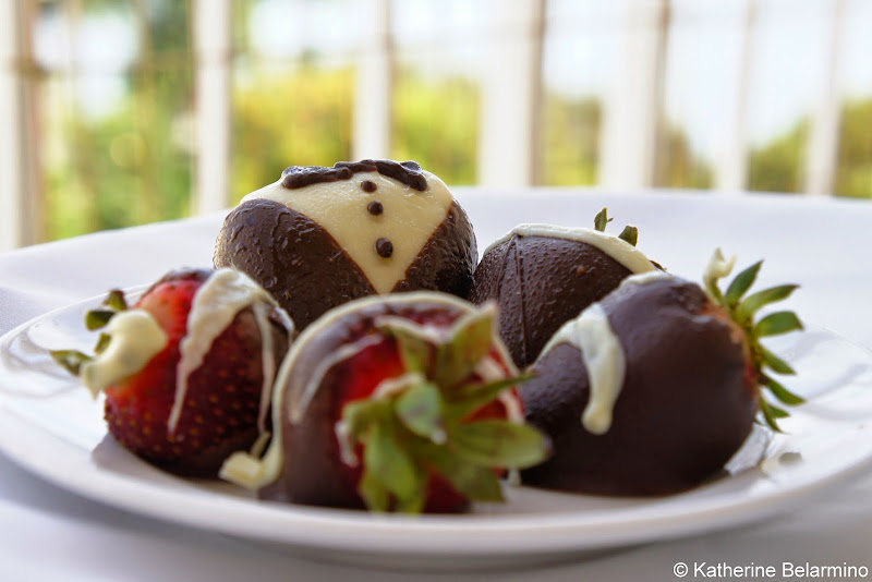 Chocolate Covered Strawberries at Loews Coronado Bay