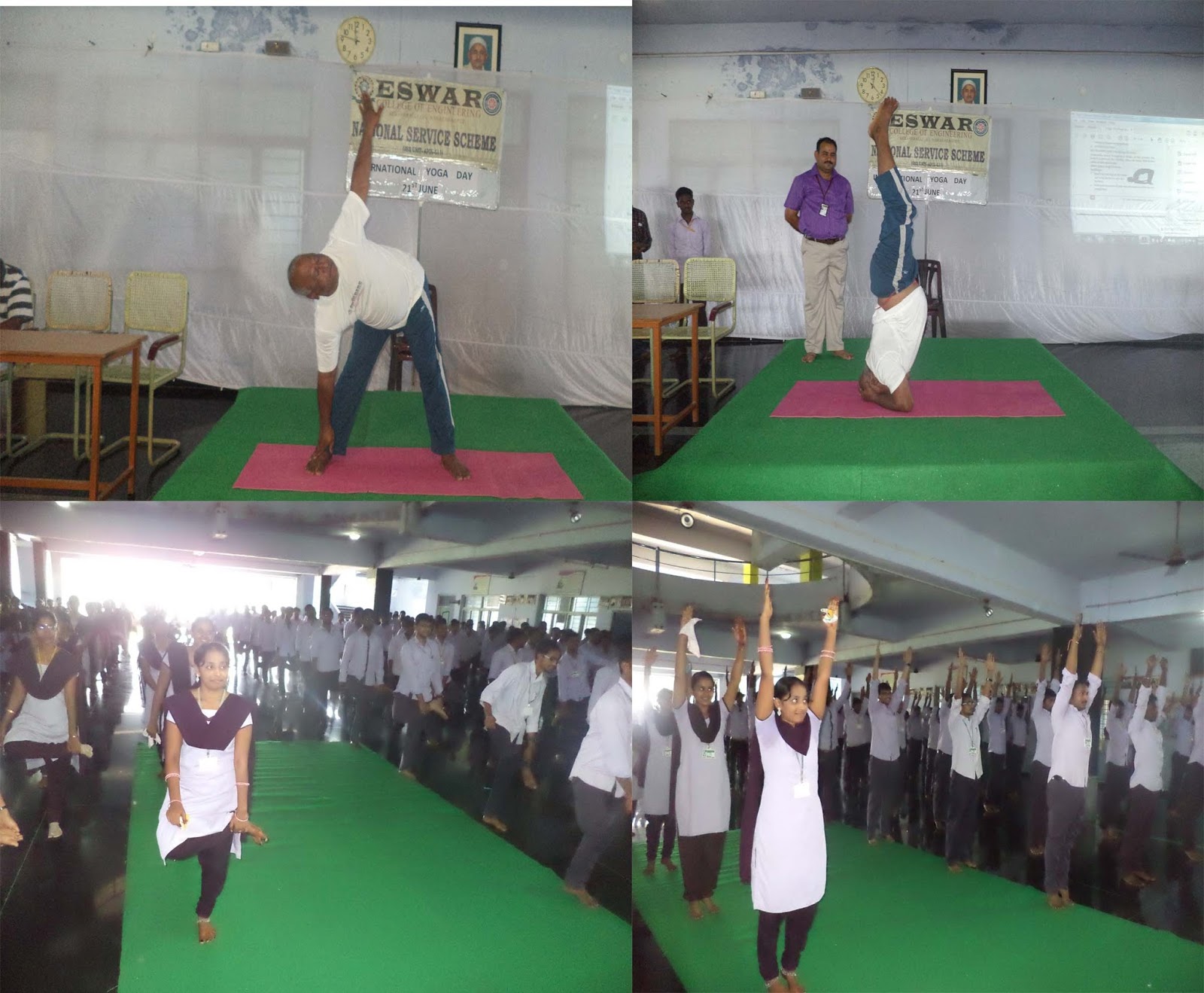 Eswar College Of Engineering Blog International Yoga Day 2016