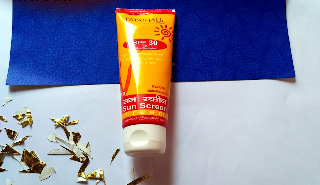 Patanjali sunscreen cream Review