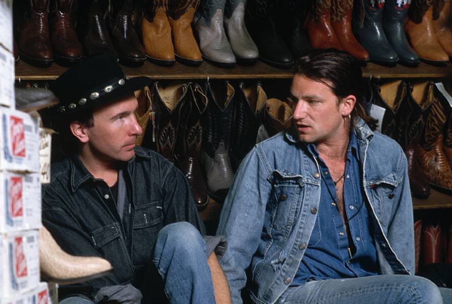 U2 Sombras e Árvores Altas Blog 30 Anos De 'Rattle And Hum' Little Richard e Dave Koz no