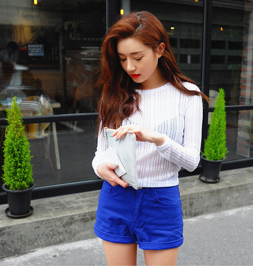 [Stylenanda] Vivid Colored Shorts | KSTYLICK - Latest Korean Fashion ...