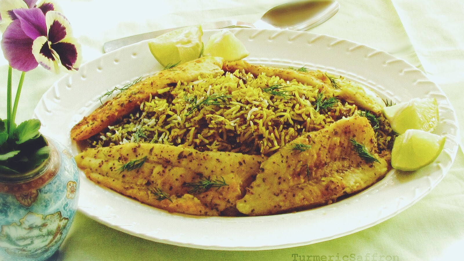 Turmeric & Saffron Mahi Fish (Fried, Smoked or Baked) Persian New