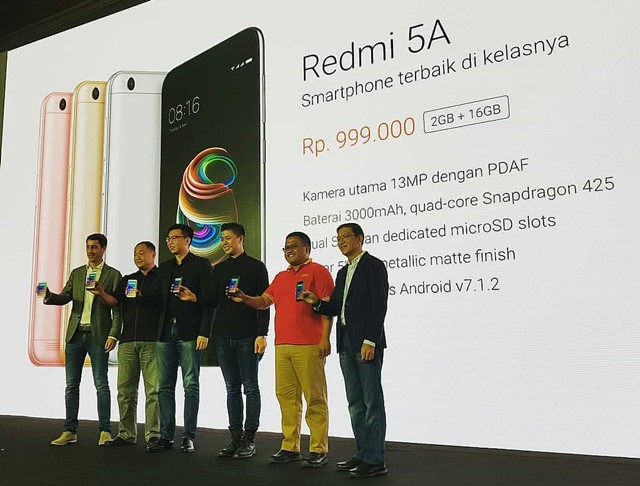 Peluncuran Redmi 5A - Instagram Peluncuran Redmi 5A - Instagram