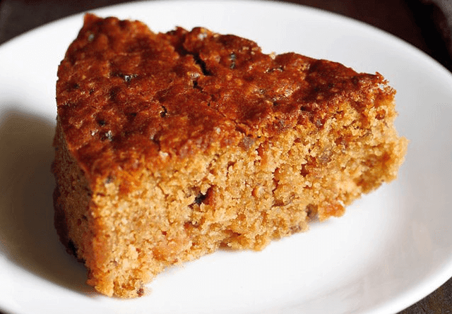 Eggless Christmas cake