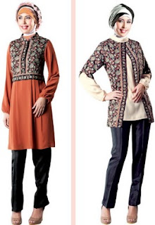 Model Atasan Batik Kerja Wanita Terbaru Model Baju Batik Kantor Wanita Muslim Desain Terbaru TERUPDATE