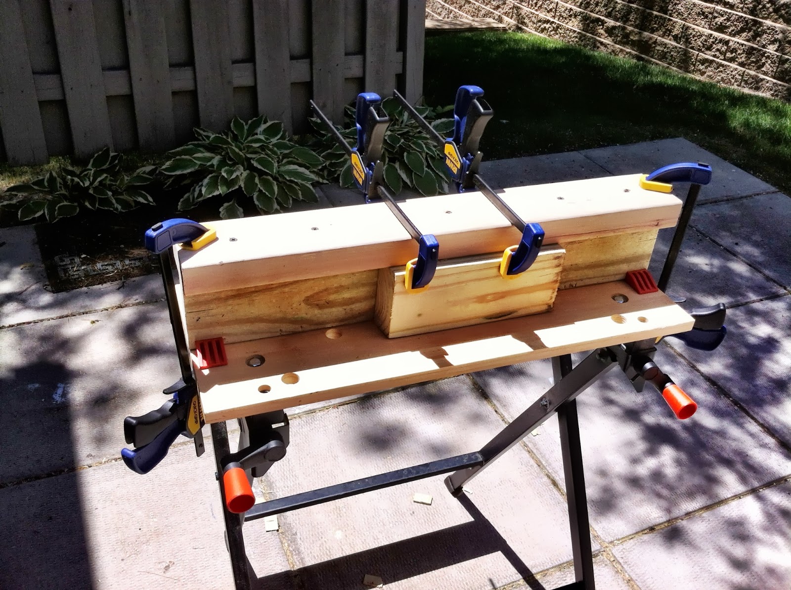 A Pittsburgher back from the Sandbox Building a sawhorse workbench