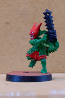 Ninja Goblin Chainsaw Side Goblin with a chainsaw