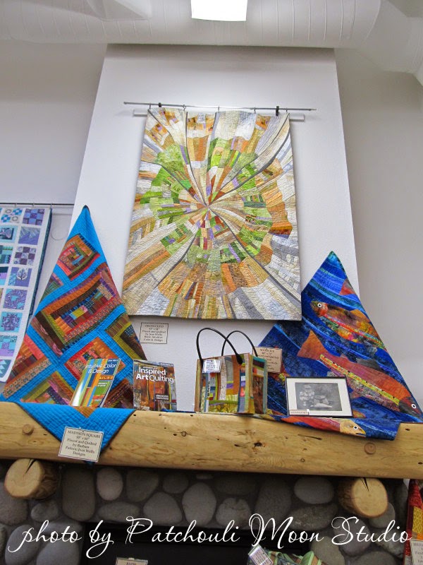 Patchouli Moon Studio~Quilt that the door was designed from