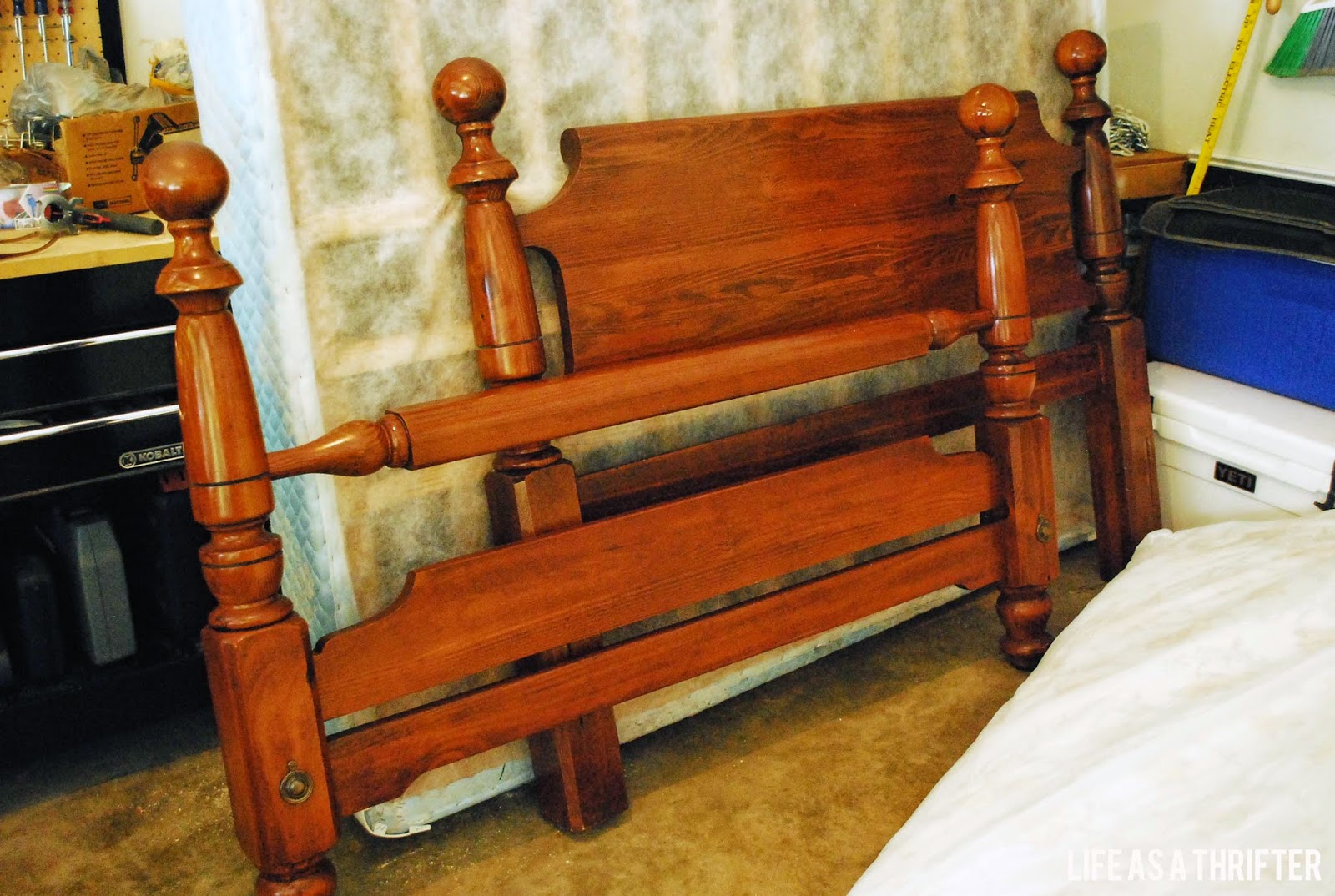 Life as a Thrifter Cannonball Bed REDO