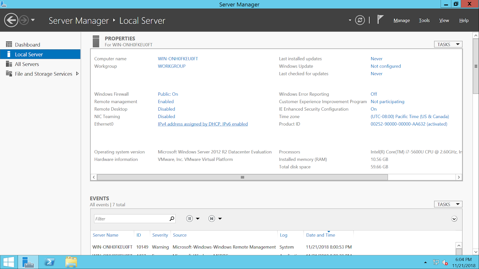SQL Database server builds: Domain Controller Part 1