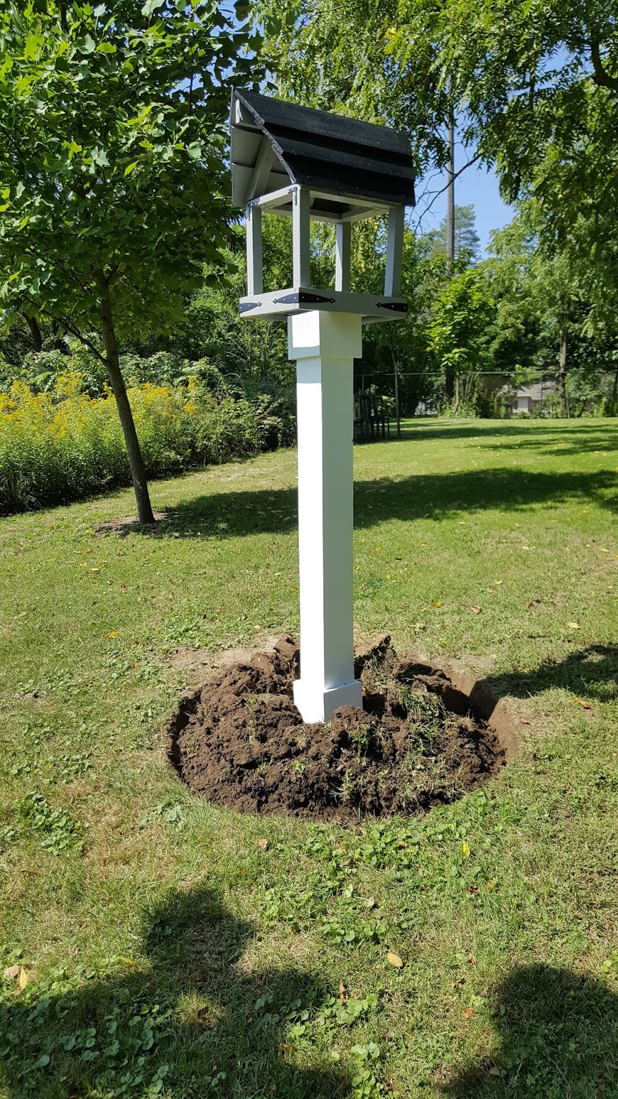 Gear Acres at Top of the Hill Platform Bird Feeder & Reveal Update 3