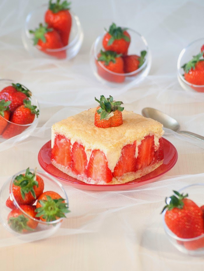 Fraisier, recette fraisier, fraisier crème mousseline, fraisier facile, fraisier léger, fraisier de chef