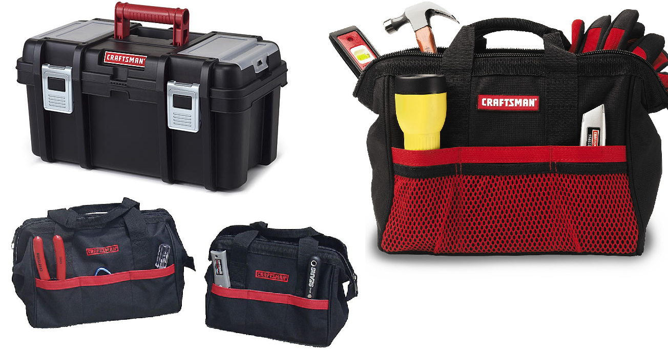 Craftsman Tool Bags and Tool Boxes Sale 13" Craftsman Tool Bag 3.69