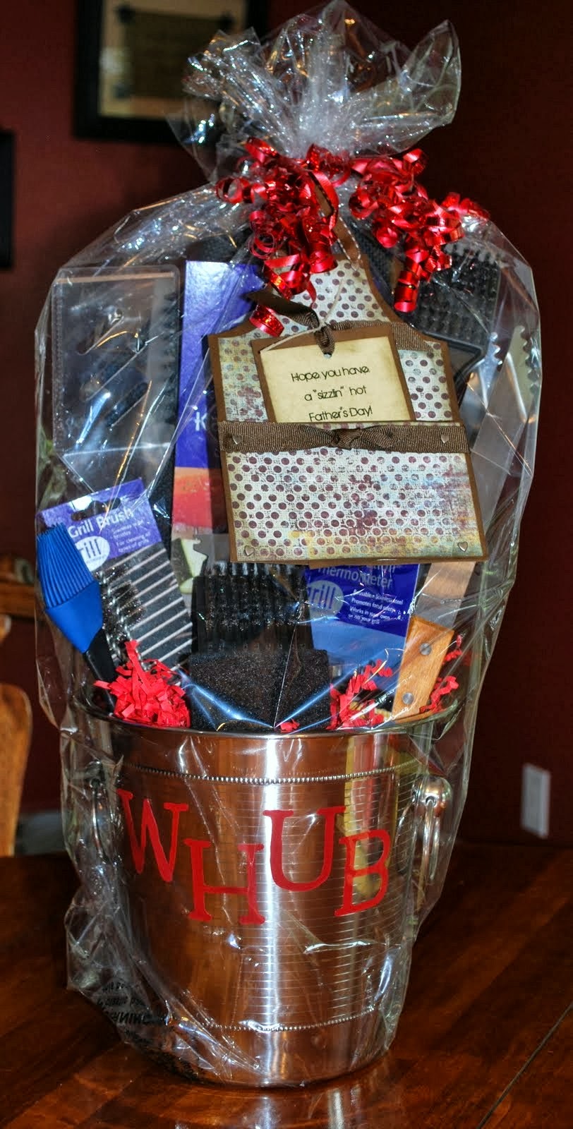 Mama's Crafts Father's Day BBQ Gift Basket....