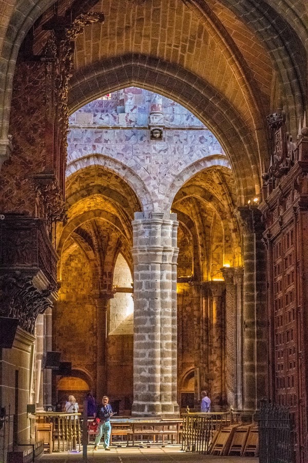 España, Castilla y León, Ávila, Catedral,