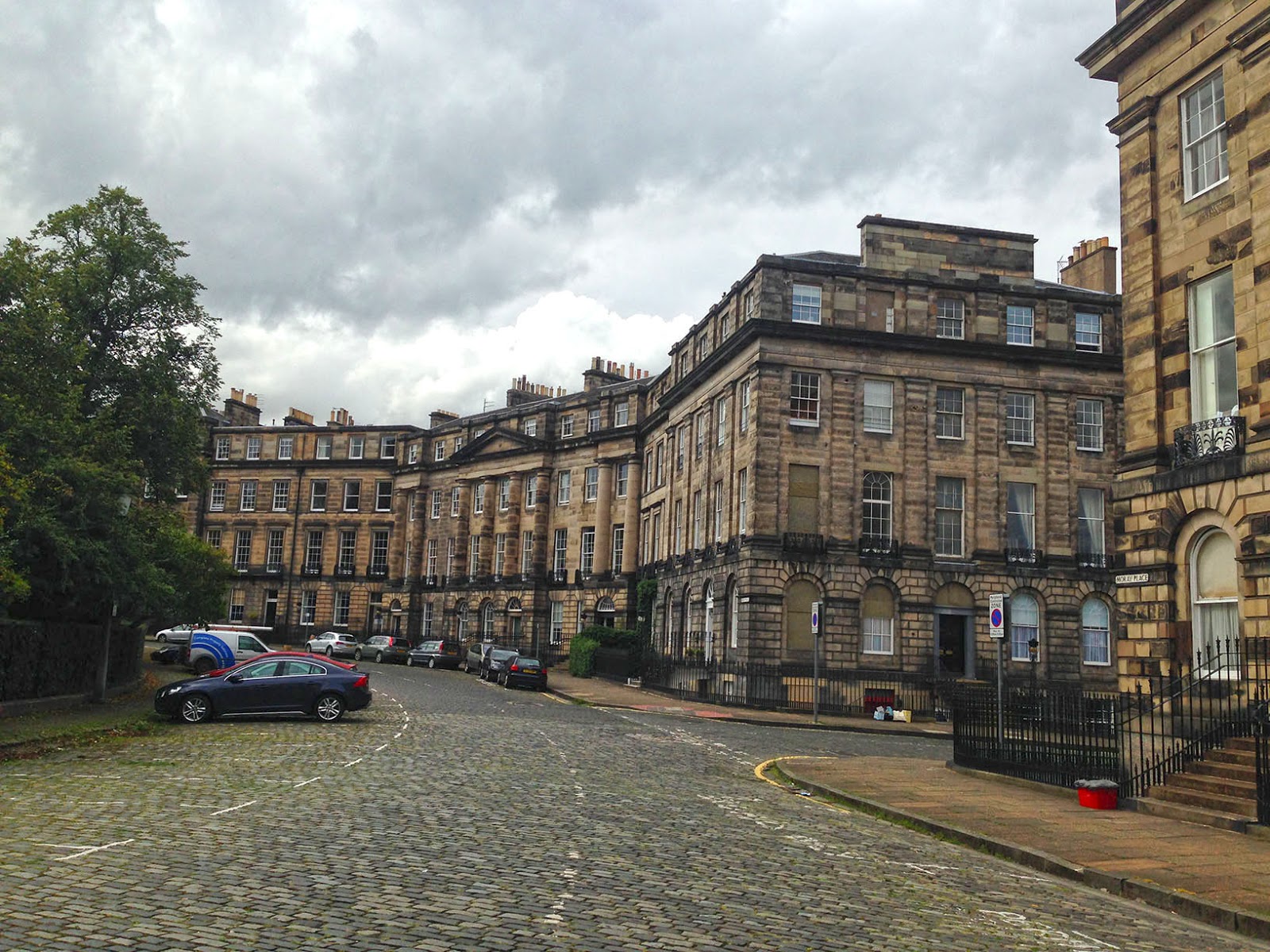 running routes edinburgh city center running route