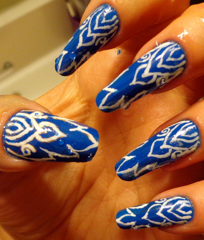 Nailed to the Post Nail of the week Traditional Thai Inspired Nails