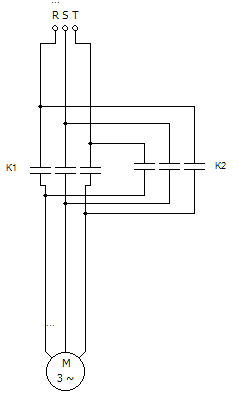 Motor reversing control circuit