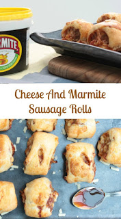 Cheese and marmite sausage rolls, you will love them (or hate them if you don't like marmite!)