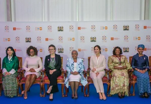 Crown Princess Mary attended the second day of the Nairobi Summit