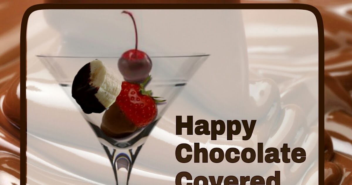 The MARTINI DIVA Chocolate Covered Cocktails