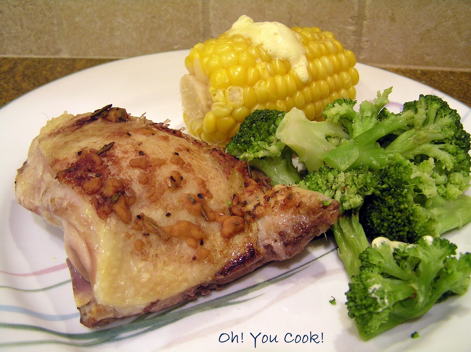 Chicken in RosemaryWine Sauce Easy