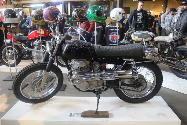 the one moto show number 9 custom honda motorcycle tracker