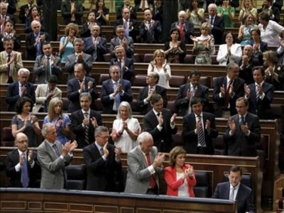 El Grupo Parlamentario Popular aplaude al presidente