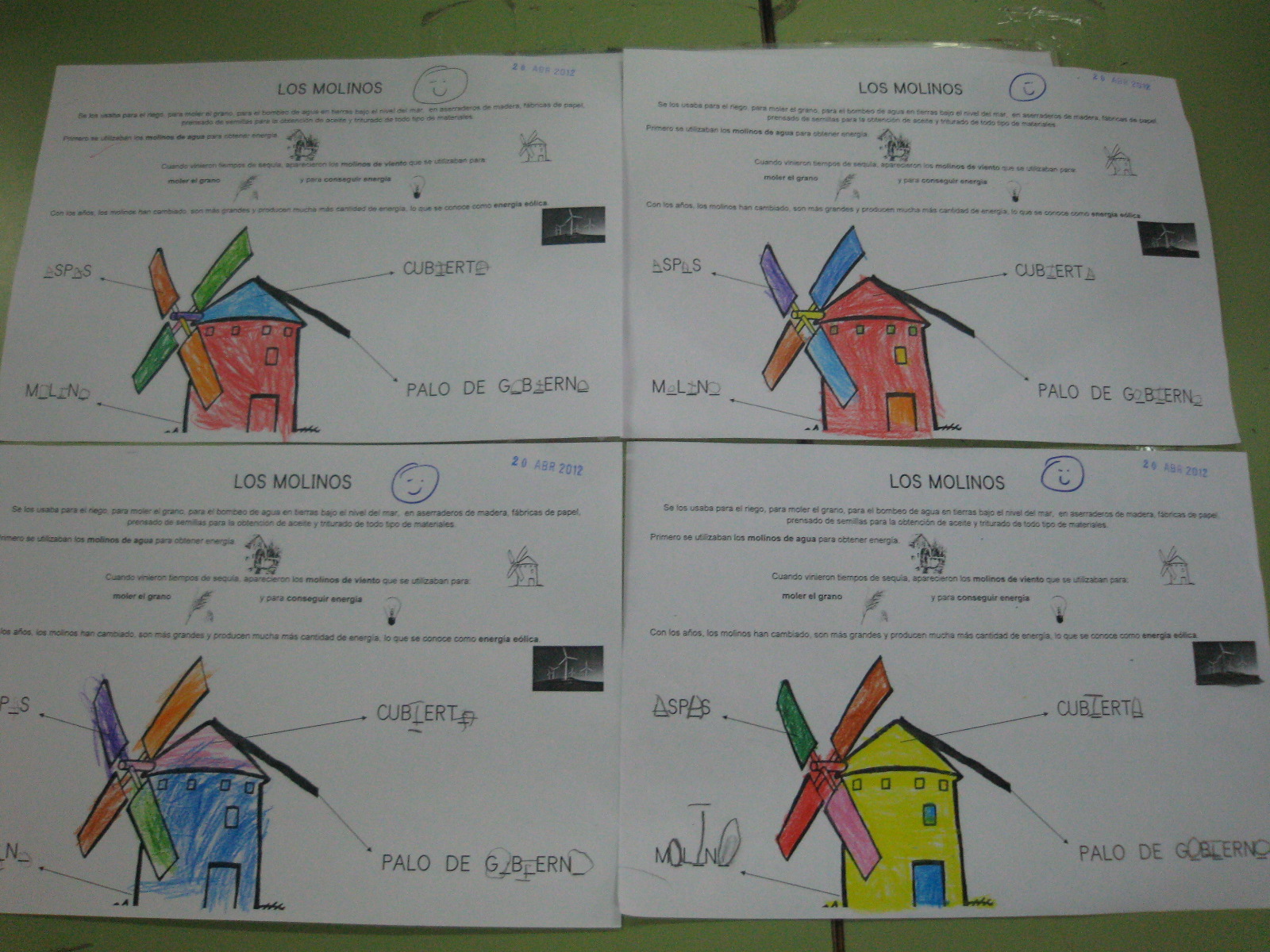 LA CLASE ENCANTADA LOS MOLINOS