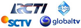 rcti, sctv, trans tv, global tv online streaming